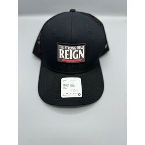 Nike "The Strong Shall Reign" Adjustable Rise‎ Cap Adult New